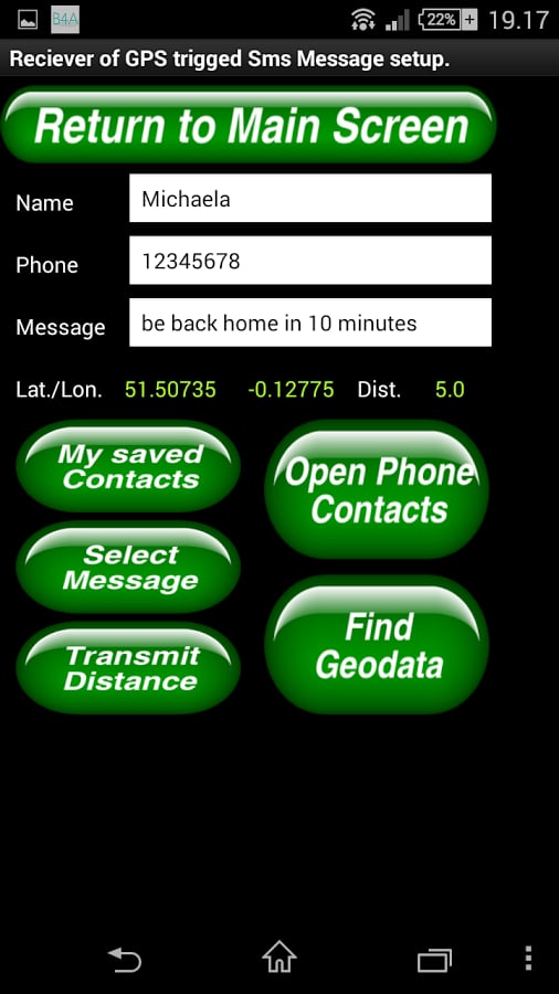 Gps Sms 2 Free Test截图4