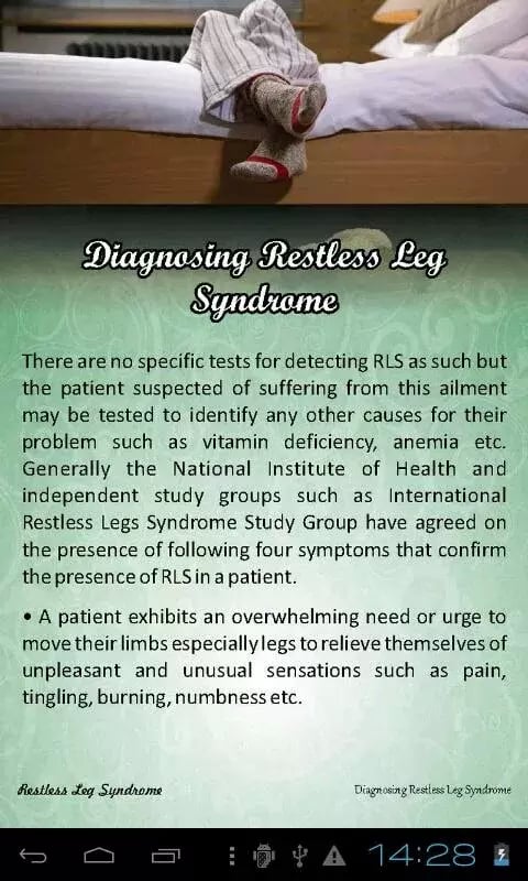 Restless Leg Syndrome截图7