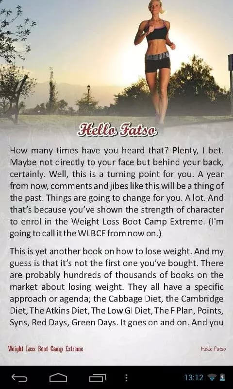 Weight Loss Boot Camp Ex...截图3