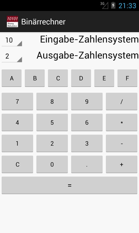 Binary Calculator Light截图7