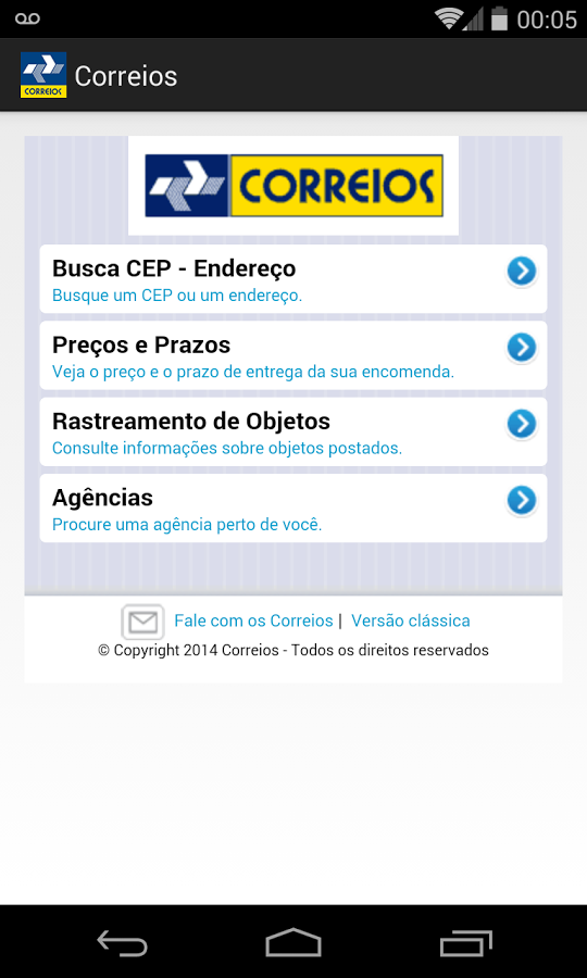 Correios Mobile截图1