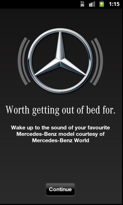 Mercedes-Benz World Alarm截图1