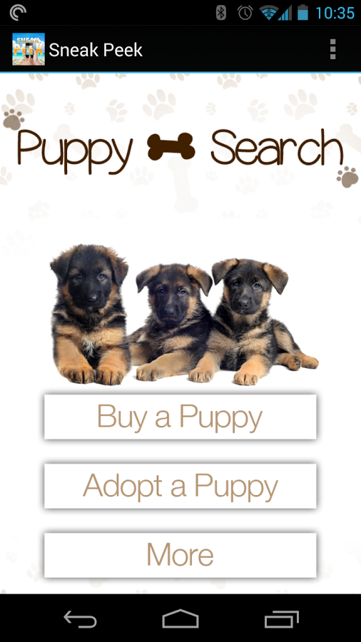 Puppy Search截图1