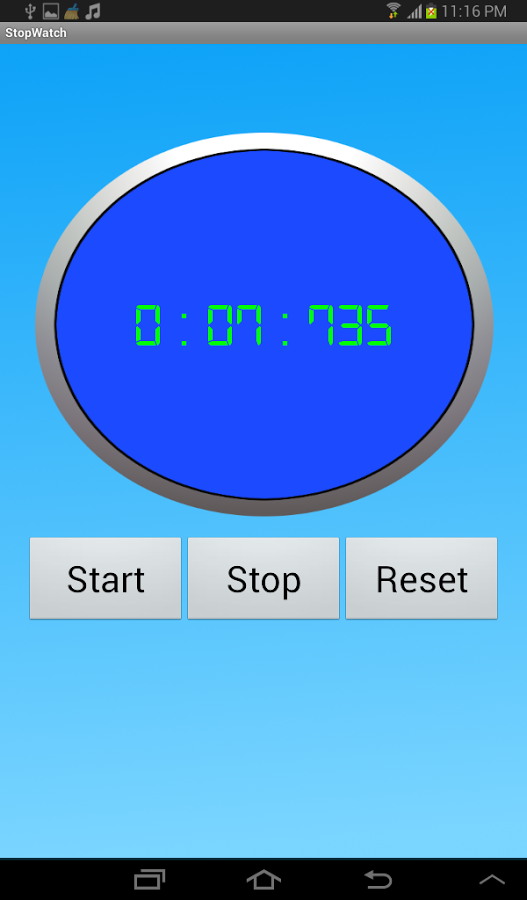 Simple Stopwatch For Free截图2