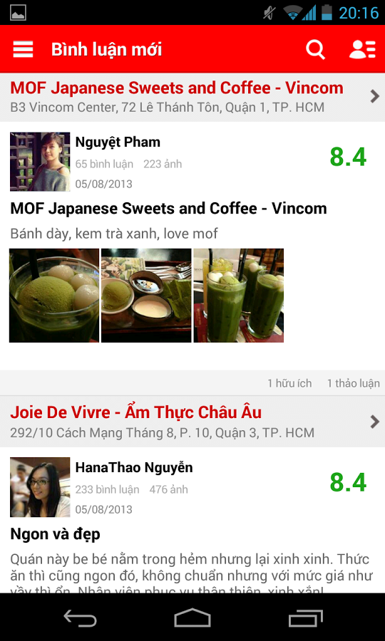 Foody - Restaurants Review VN截图5