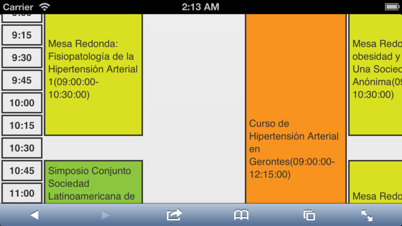 Congreso SIAC/SAC 2013截图2