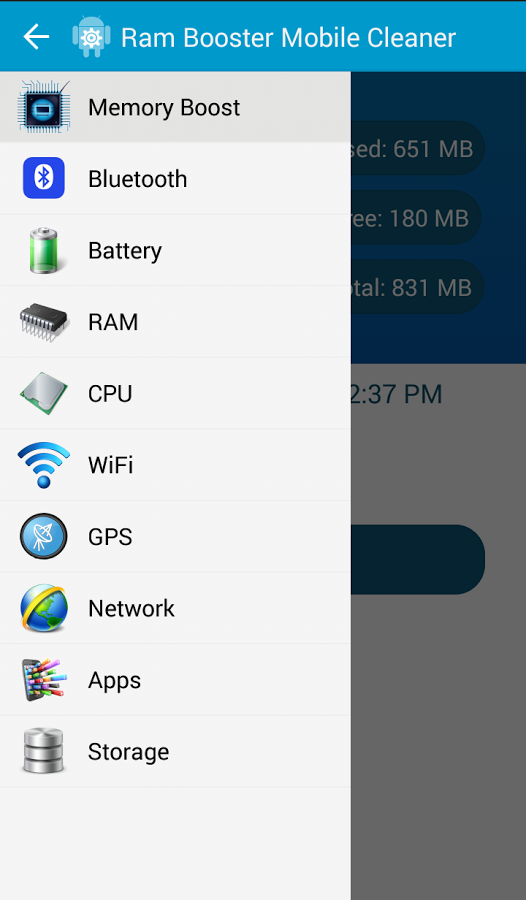 Ram Booster Mobile Cleaner截图3