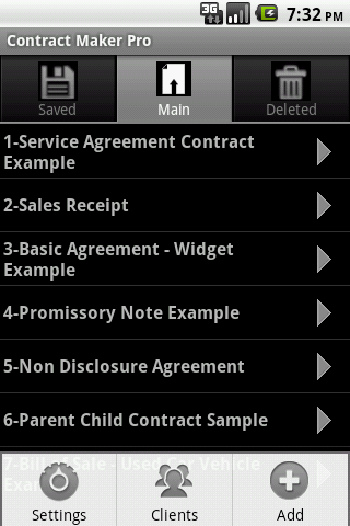 Contract Maker Pro Lite截图1