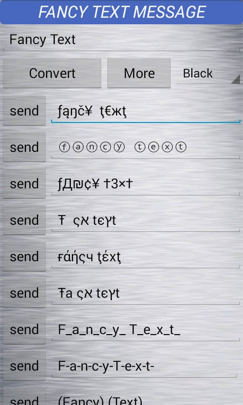 Fancy Text Message截图4