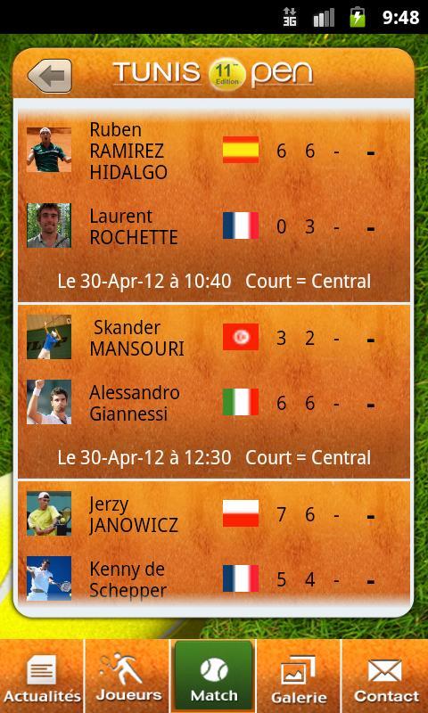 Tunis Open 2012截图6