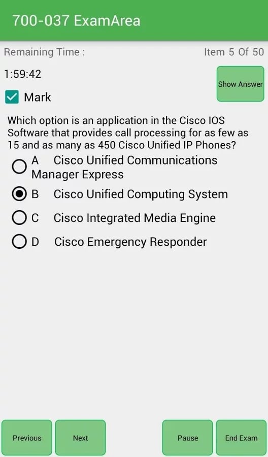 EA 700-037 Cisco Exam截图3