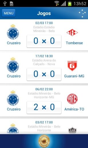 Cruzeiro Oficial截图1