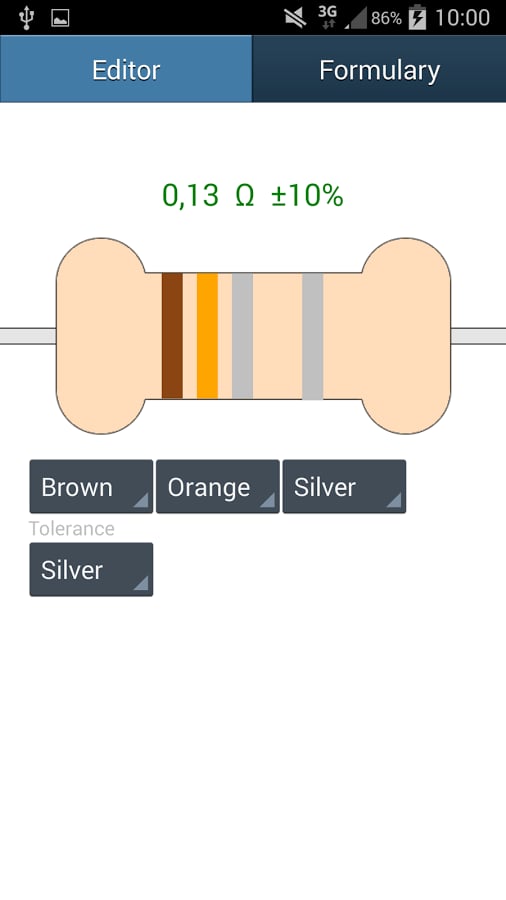 Resistor Editor截图1