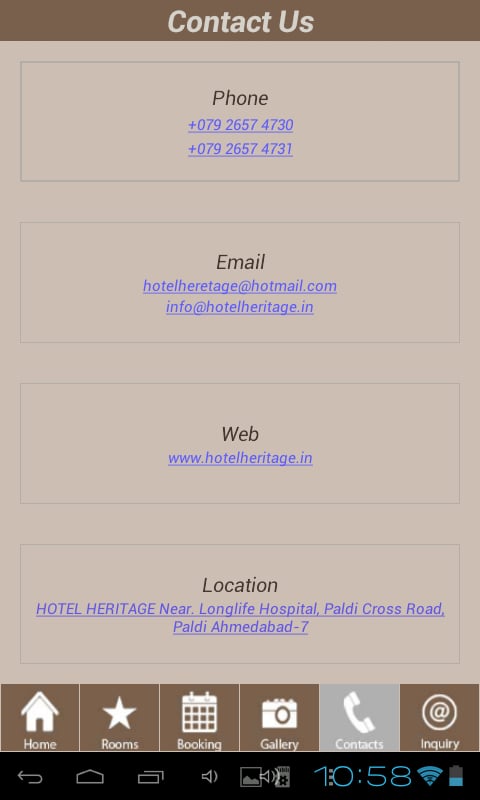 Hotel Heritage截图6