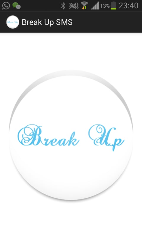 Break Up SMS截图3