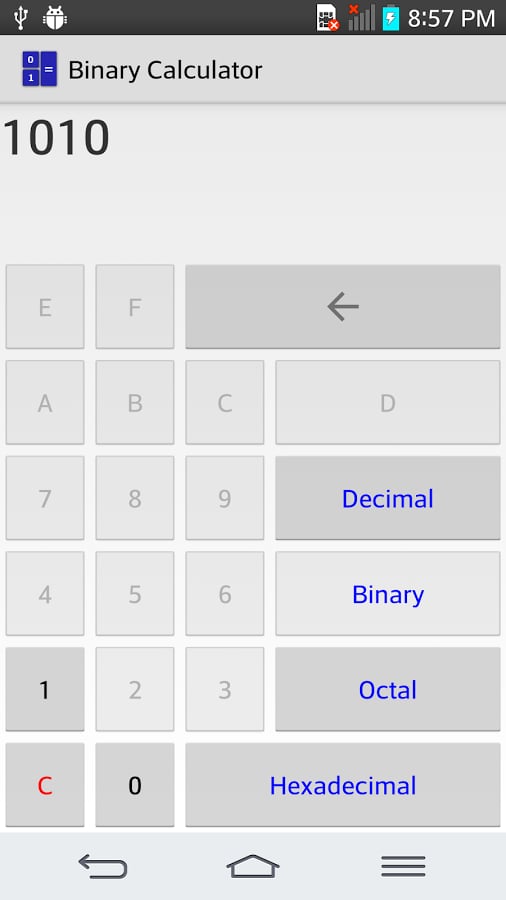 Binary Calculator截图4