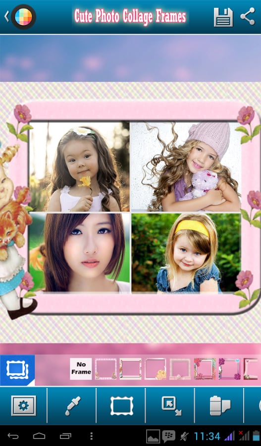 Cute Photo Collage Frame...截图4