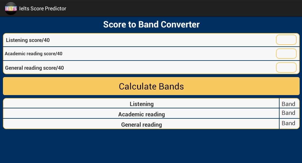 Ielts Score Predictor截图9