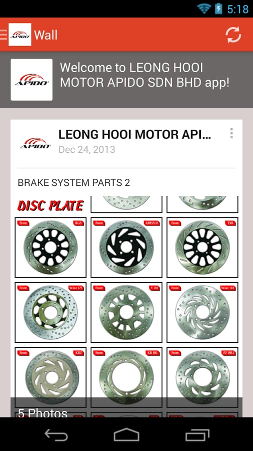 LEONG HOOI MOTOR APIDO截图3