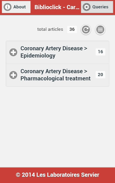 Biblioclick in Cardiology截图1