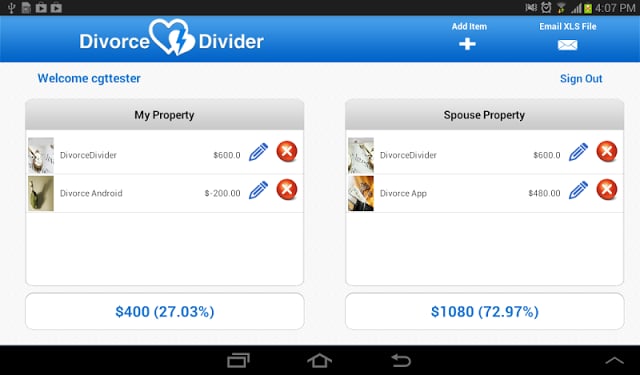 Divorce Divider截图10