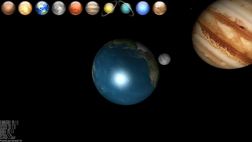 System Solar Planets截图3