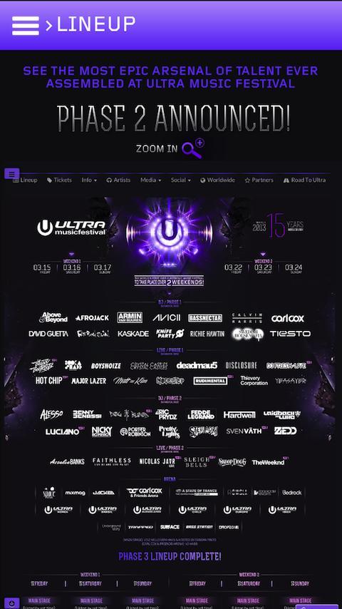 Ultra Music Festival截图2