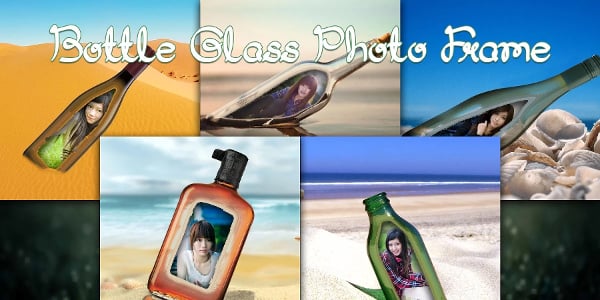 Bottle Glass Photo Frame截图2