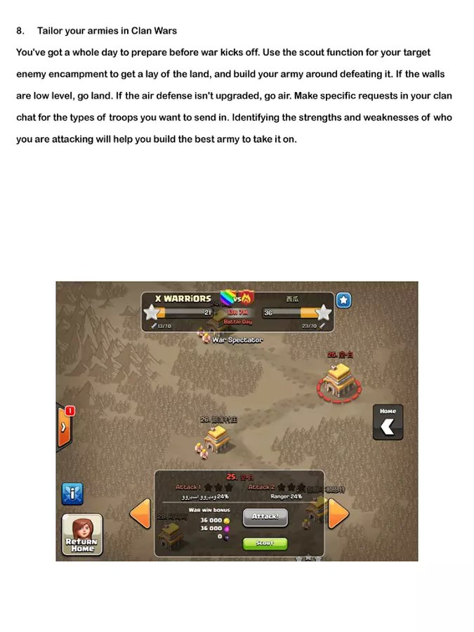 Guide for CoC; Clash of ...截图5