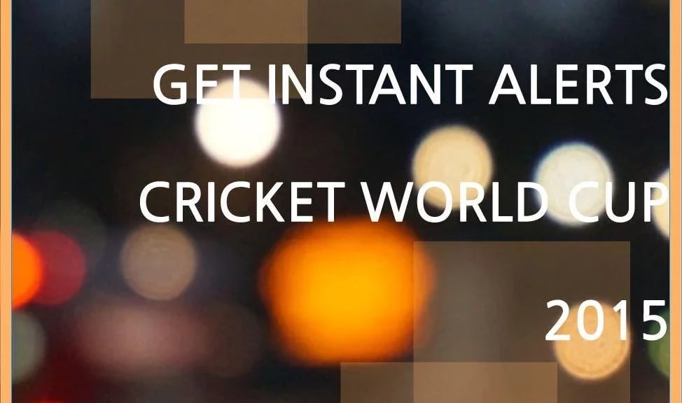 Alerts- Cricket World Cu...截图1