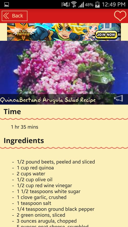 Grain Salads Recipes截图4