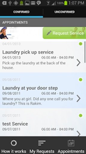 Laundry Pickup, House Cleaning截图3