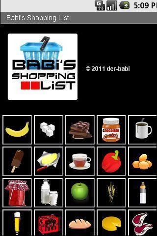 Babi's Shopping List截图1