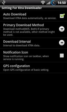 XtraData Downloader(A-GPS)截图