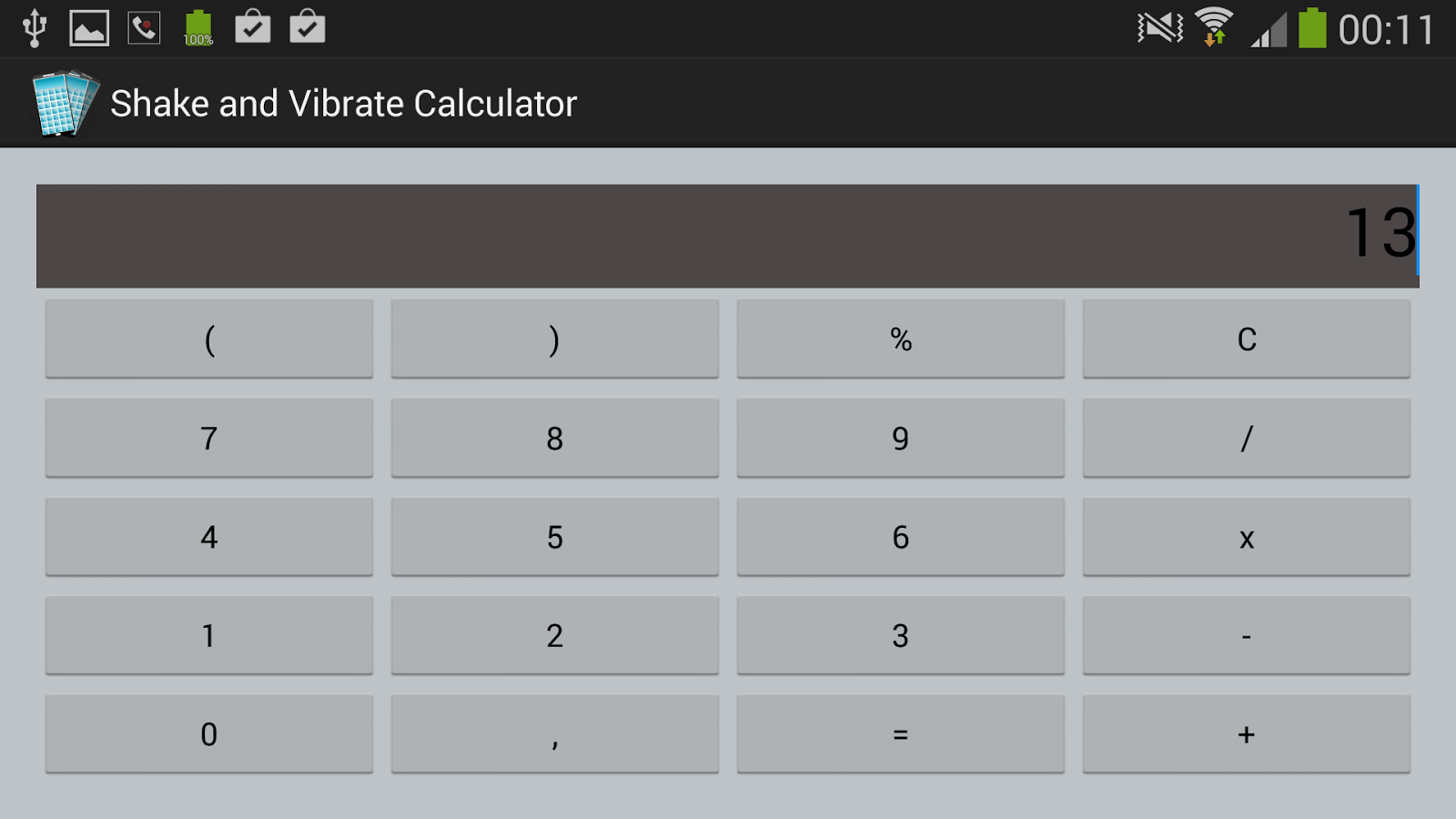 Shake & Vibrate Calculator截图4