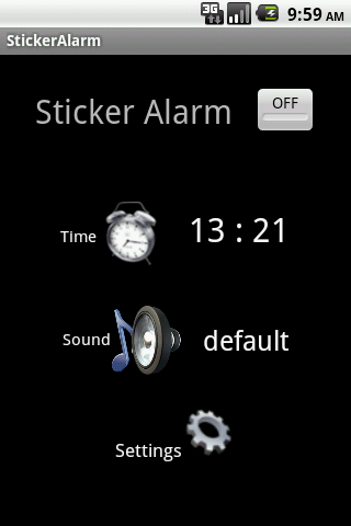 Sticker Alarm Full version截图1