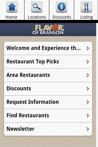 Branson Restaurants截图1