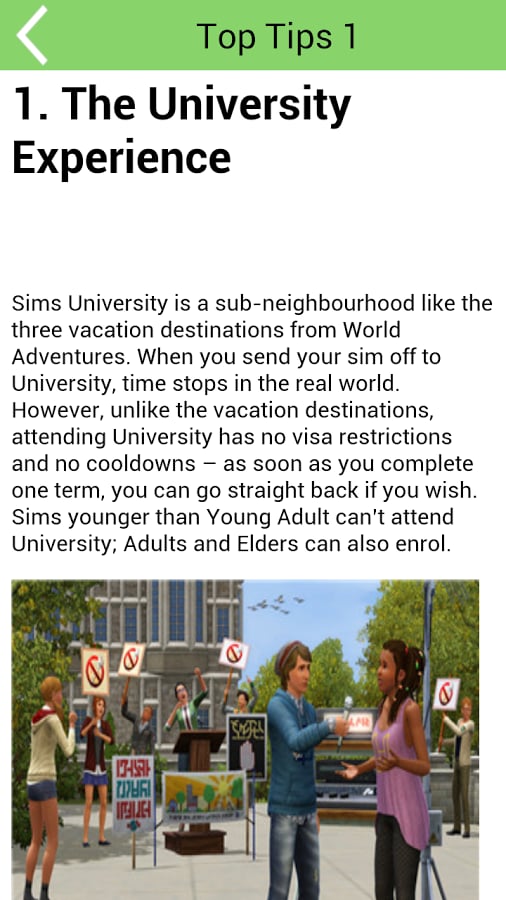 The Sims 3 University Life截图3