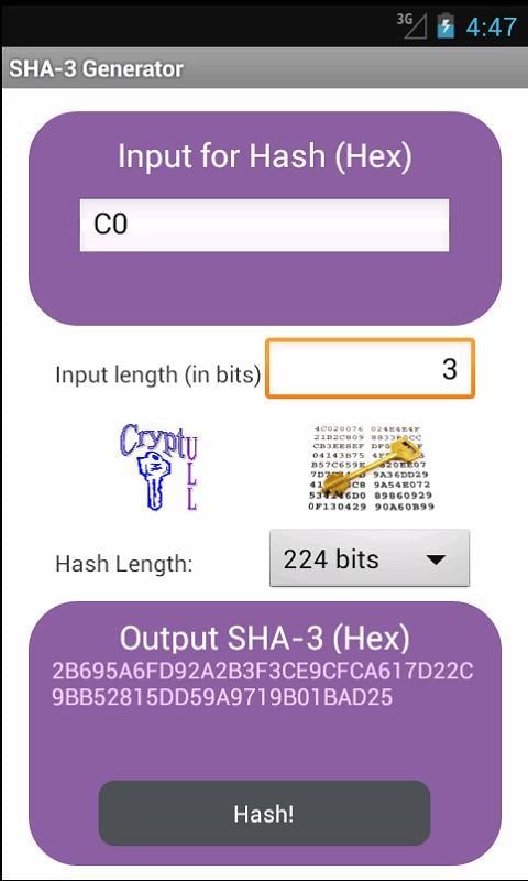 SHA-3 Generator截图4