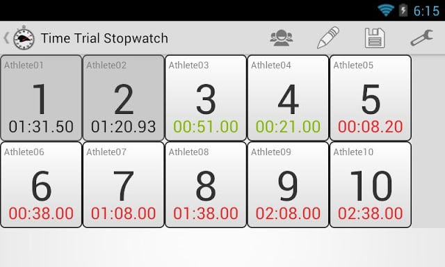 Time Trial Stopwatch Free截图8