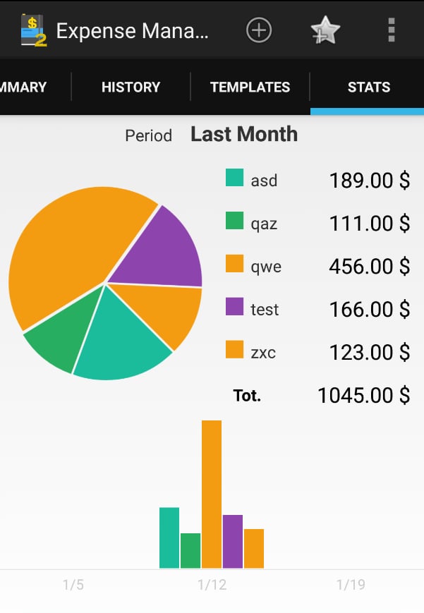 Expense Manager 2截图2