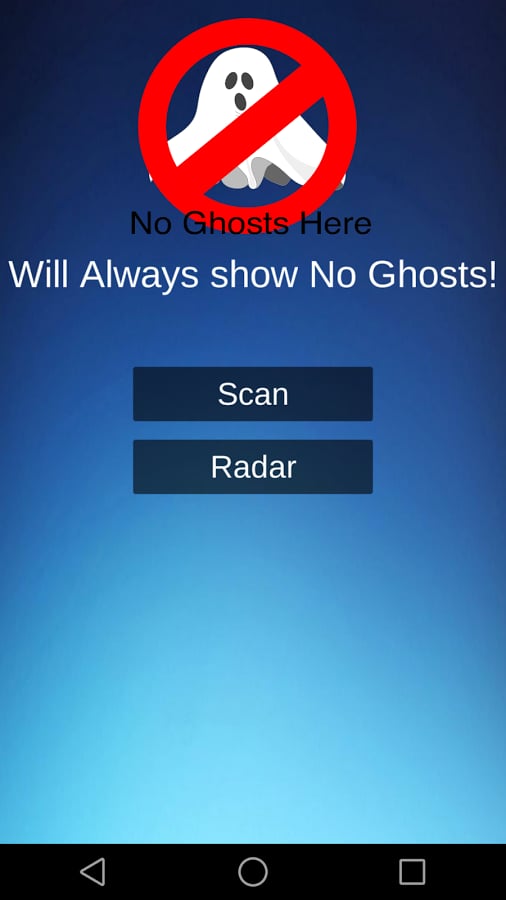 No Ghosts Here截图1