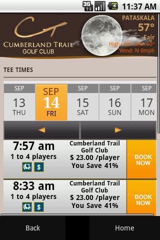 Cumberland Trail Golf Course截图4