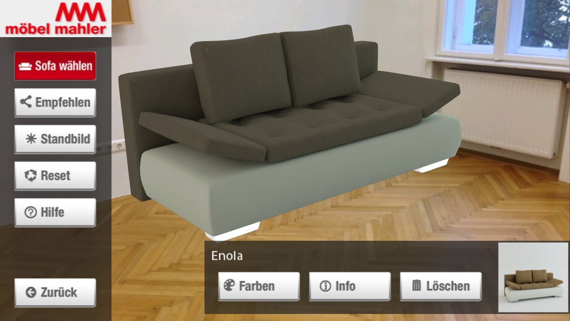 Mahler Sofas Augmented R...截图5