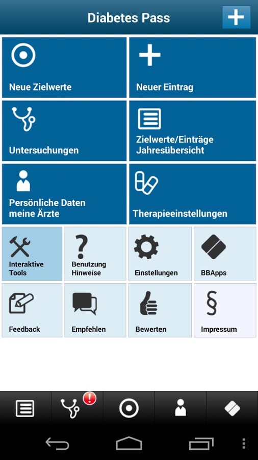 Gesundheits-Pass Diabete...截图1