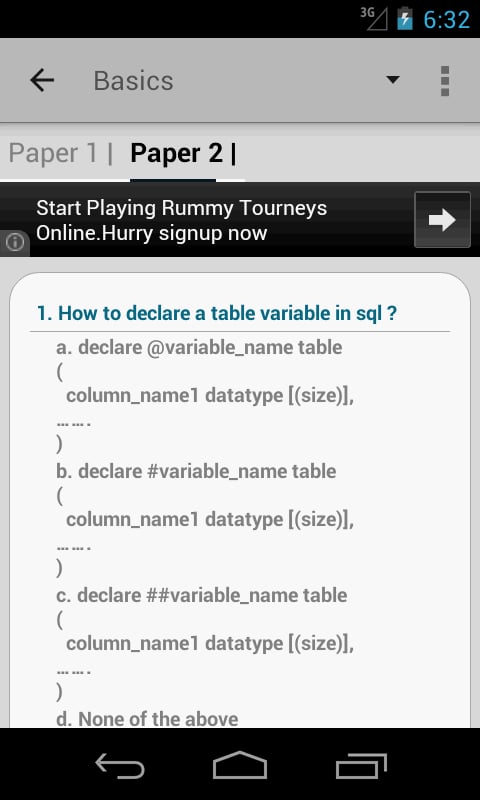 SQL Questions and SQL Qu...截图6