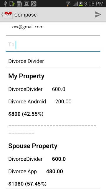 Divorce Divider截图1