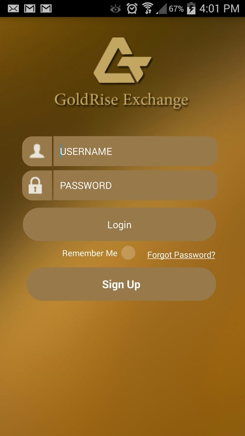 GoldRise Exchange截图2