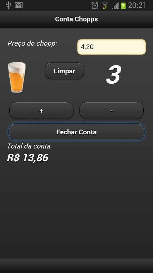 Conta Chopp Lux截图5