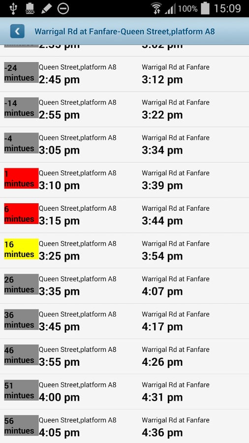 Sydney Journey planner T...截图5